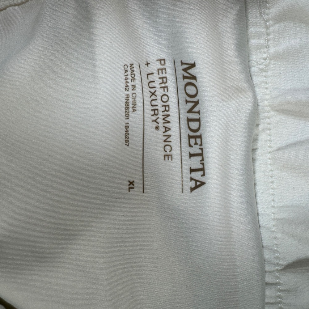 Mondetta White High Rise Walking Skort XL Performance Luxury NWT 1846287 - Picture 5 of 9